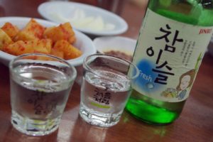 Korean Soju Food